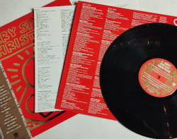 Винтажная виниловая пластинка LP Сборник A Very Special Christmas (Japan 1987) (Obi) (Sting, Madonna, Bon Jovi)