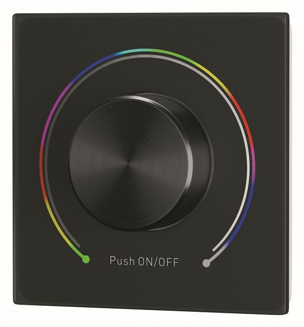 Панель-регулятора цвета RGB роторный встраиваемый Maytoni DALI 721038