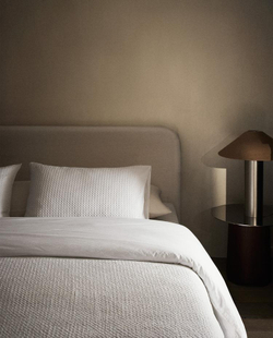 ZARA HOME ОДНОТОННЫЙ ПОДОДЕЯЛЬНИК (200 НИТЕЙ), БЕЛЫЙ