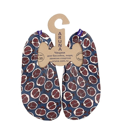 Чешки детские для бассейна Aruna Гранат