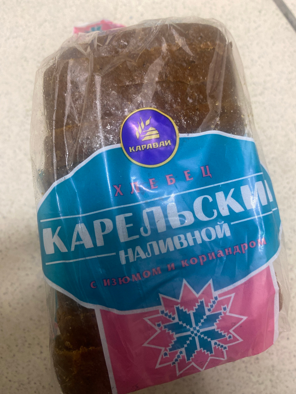 Хлеб Карельский с изюмом и кориандром