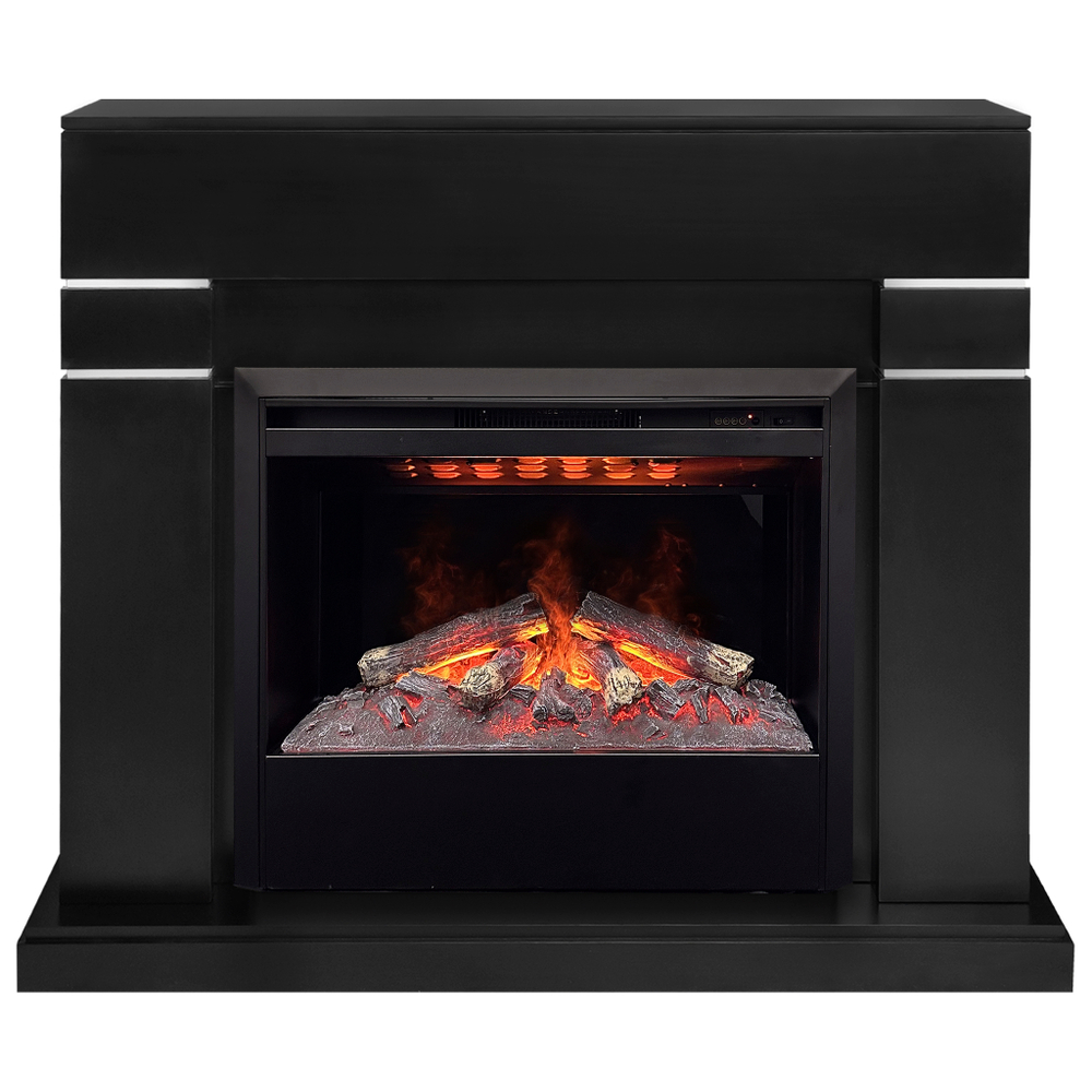 Каминокомплект Real Flame Lindelse 26 BLM с очагом 3D Helios 26 SBG