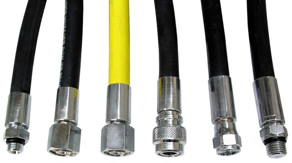 Шланги для регуляторов, манометров, BCD