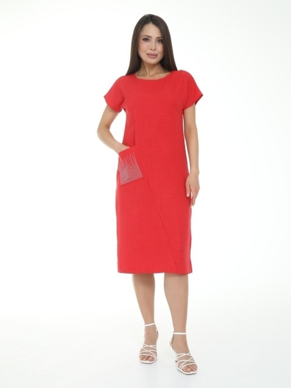 Платье Яркое лето (красный) Diolche