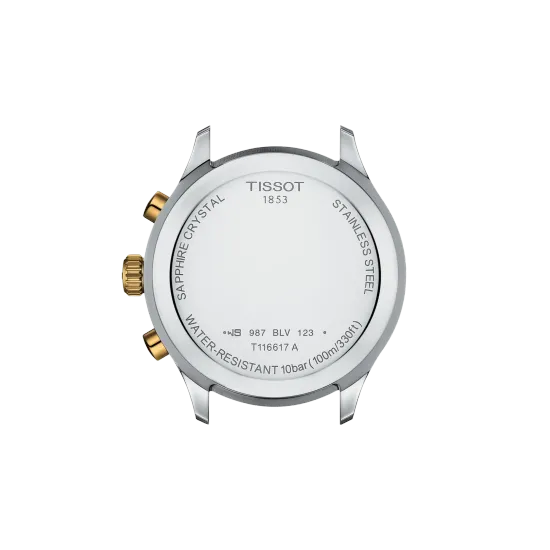 Tissot T116.617.22.091.00 мужские часы Tissot Chrono XL Classic back side