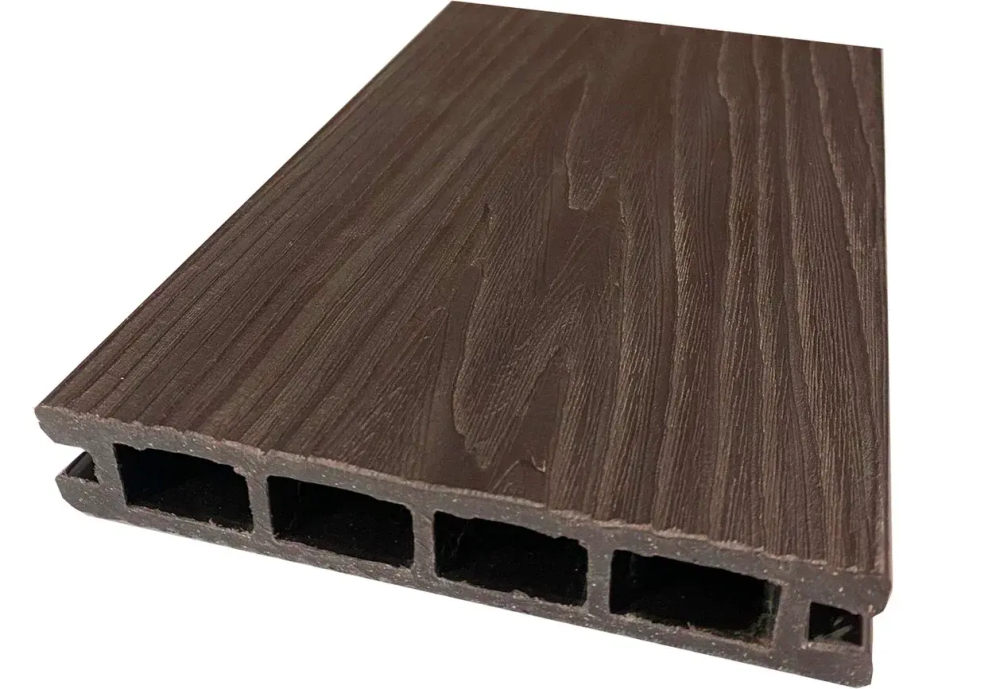 Террасная доска из МПК шоколад 140х25х4000 мм