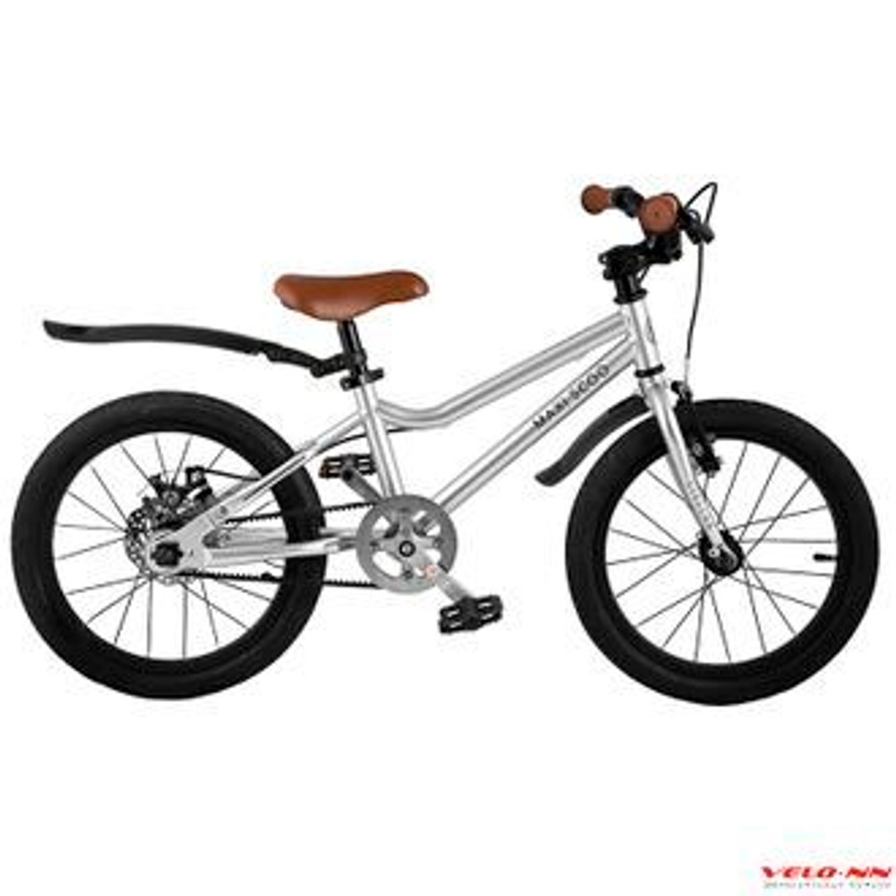 Велосипед 18" MAXISCOO STELLAR (серебро)