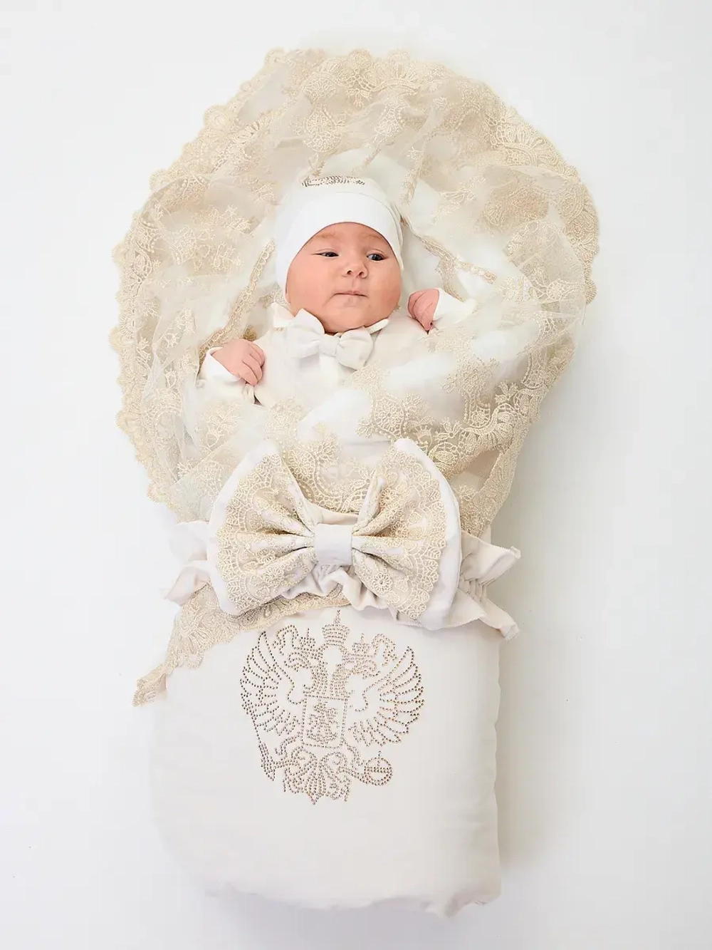 Конверт на выписку новорожденного осень