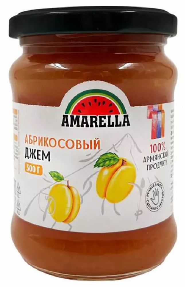 Джем абрикосовый Amarella 300г