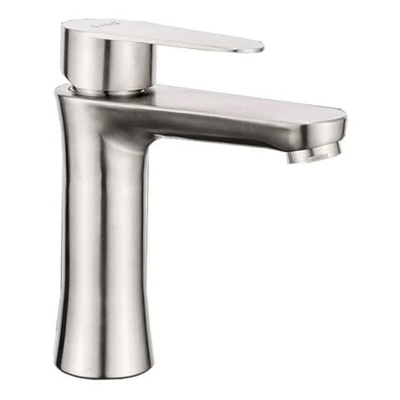 Смеситель для раковины, Frap, корот изл, с картриджем, сатин, F1048