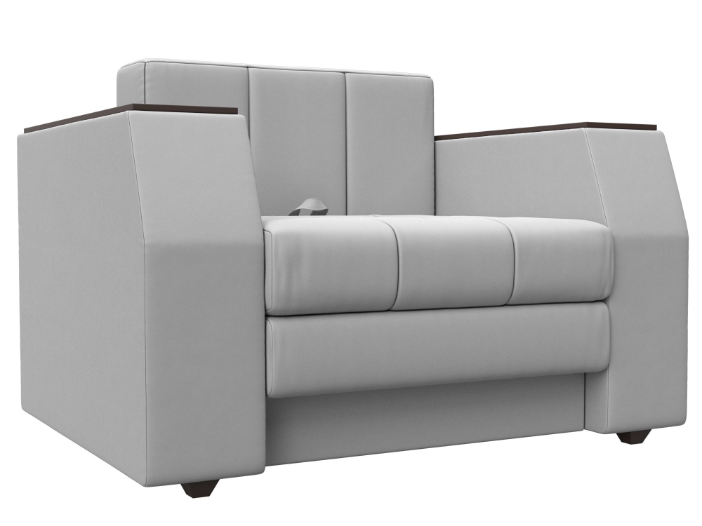 Кресло-кровать Атлантида, Белый, Экокожа, 28409