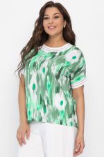 Блуза Лаванда (зеленая) Б13865-1М LT Collection