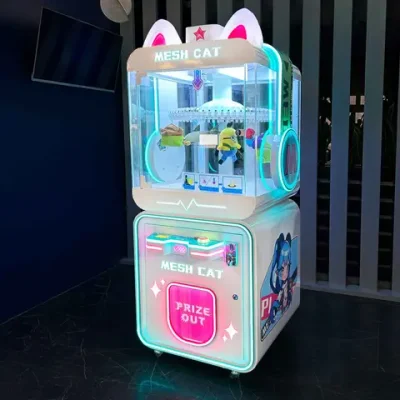 Призовой автомат прищепка «Mesh cat»