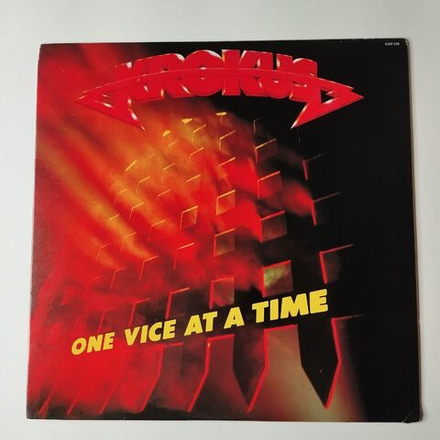 Винтажная виниловая пластинка LP Krokus One Vice At A Time (Japan 1982) (No Obi) Bad Boys Rag Dolls
