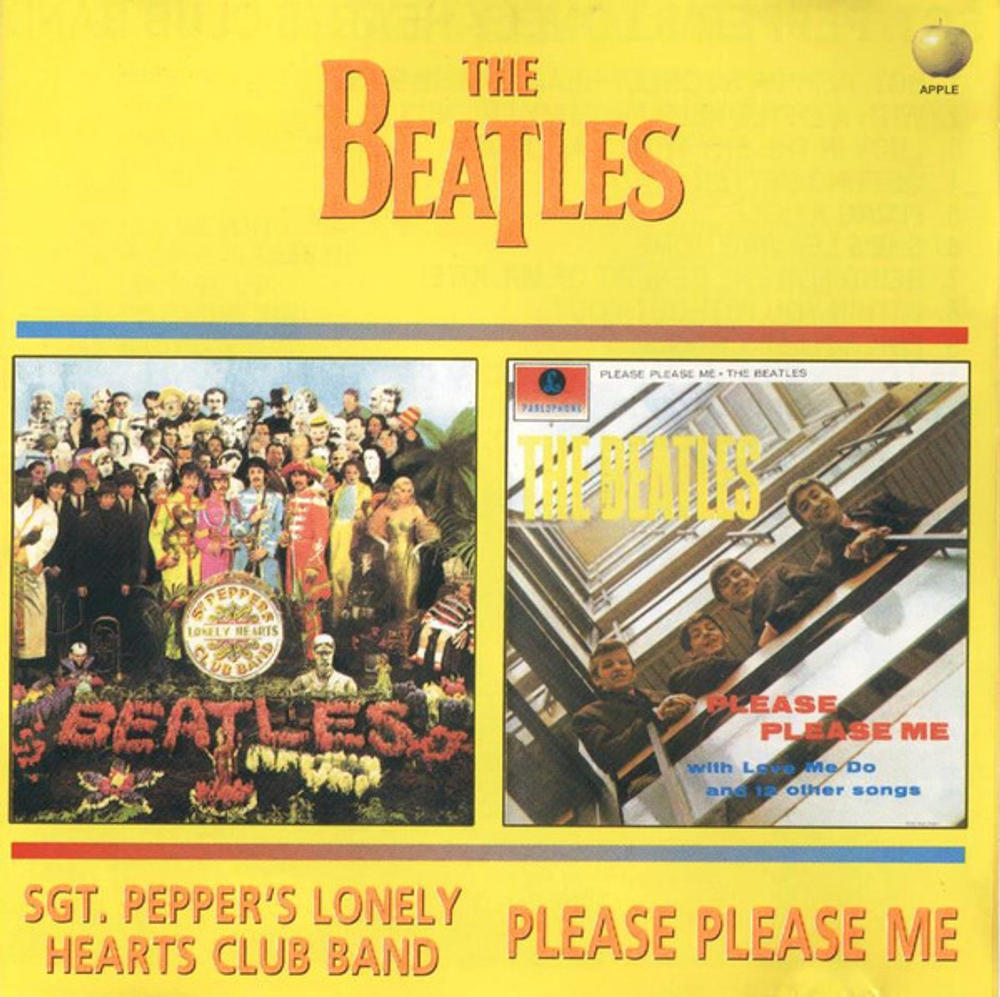CD: The Beatles — «Sgt. Pepper's Lonely Hearts Club Band / Please Please Me» (2000)