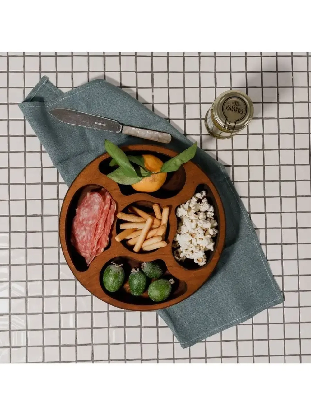 Менажница из Сибирского кедра