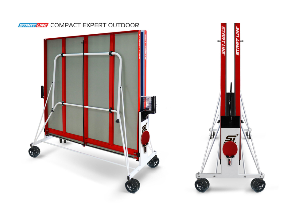 Стол теннисный Compact EXPERT 6 Всепогодный Синий