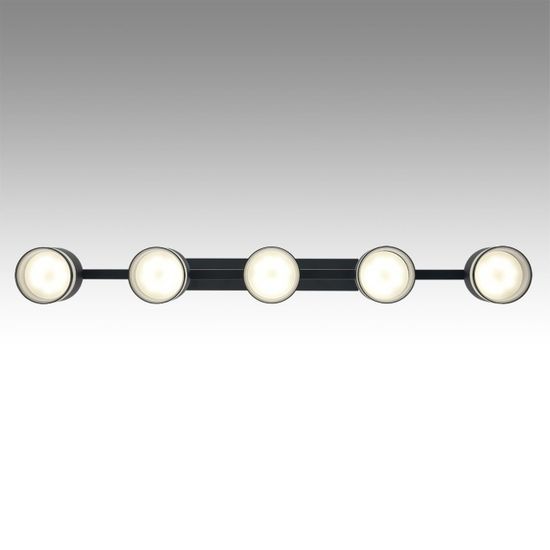 8240/5 COMFI LN26 240 черный, металл/акрил Светильник подвесной LED GX53 5*7W 220V LANIKA