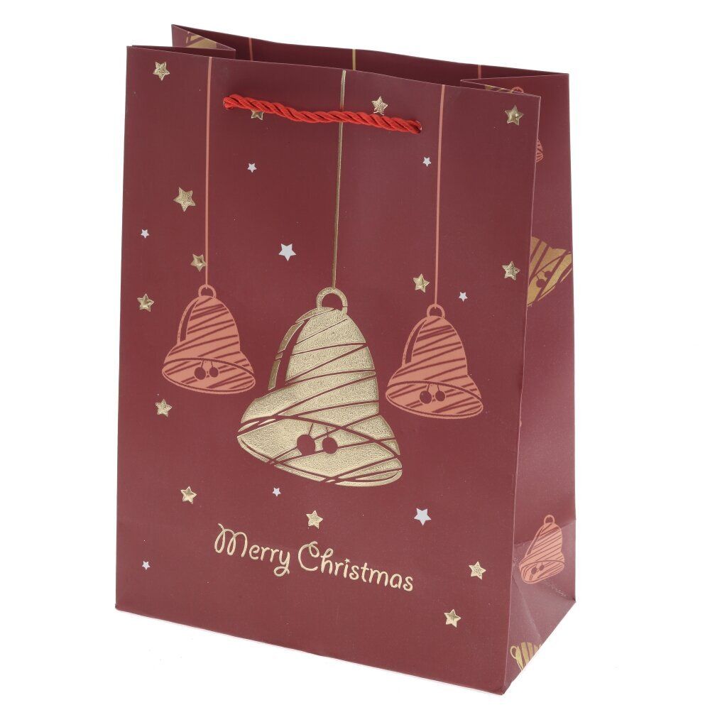 GAEM Пакет подарочный (бумага 210г/м2, блок 12шт), L18 W8,5 H24 см, 4в.