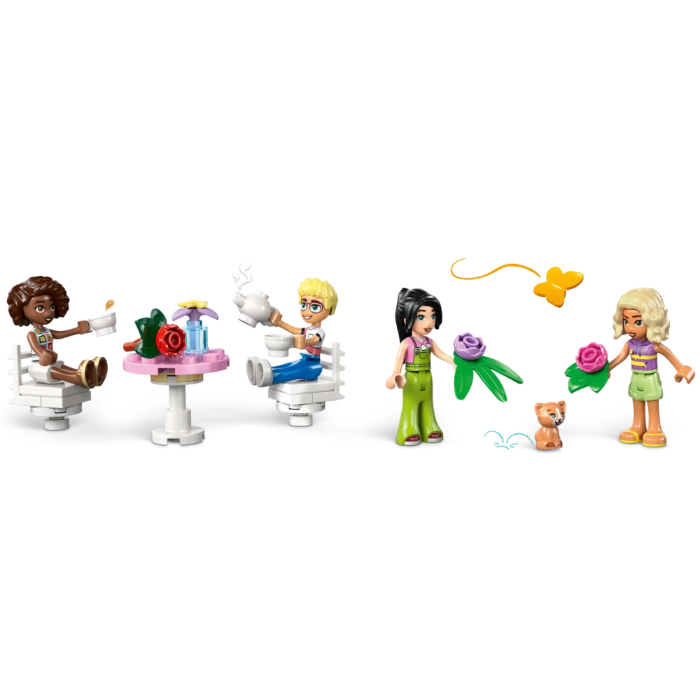 Конструктор LEGO Friends 42671 Кафе и цветочный магазин Плант