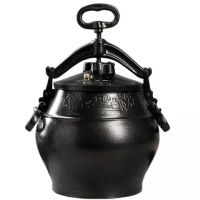 Афганский казан скороварка 5 л. черный