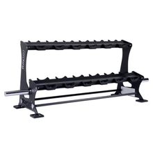 Стойка для хранения гантелей, грифов STEELVER, до 165 кг, на 12 пар