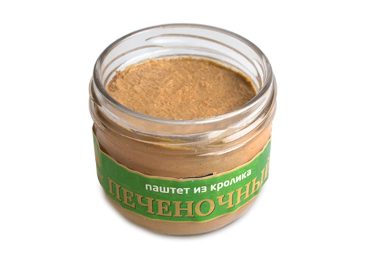 Паштет из кролика печеночный, 90г