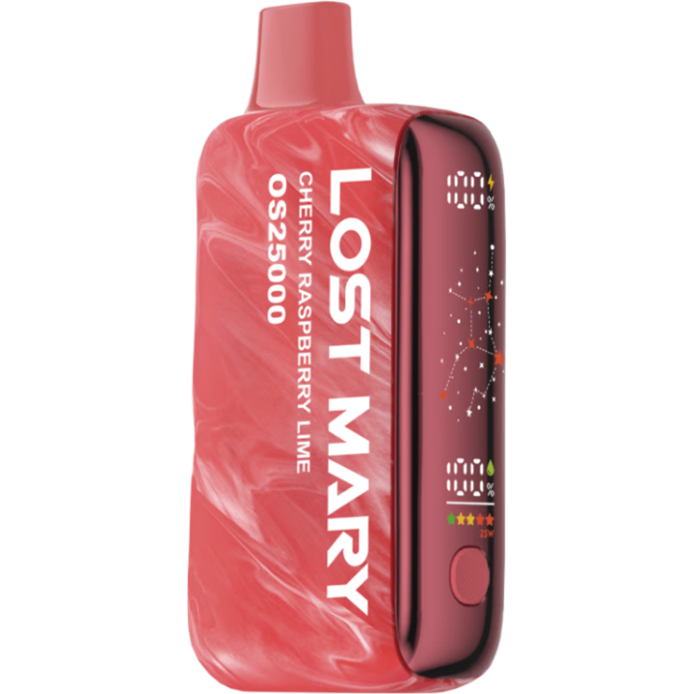Одноразовая электронная сигарета Lost Mary OS - Вишня Малина Лайм (25000 затяжек) Одноразовая электронная сигарета Lost Mary OS - Вишня Малина Лайм (25000 затяжек)