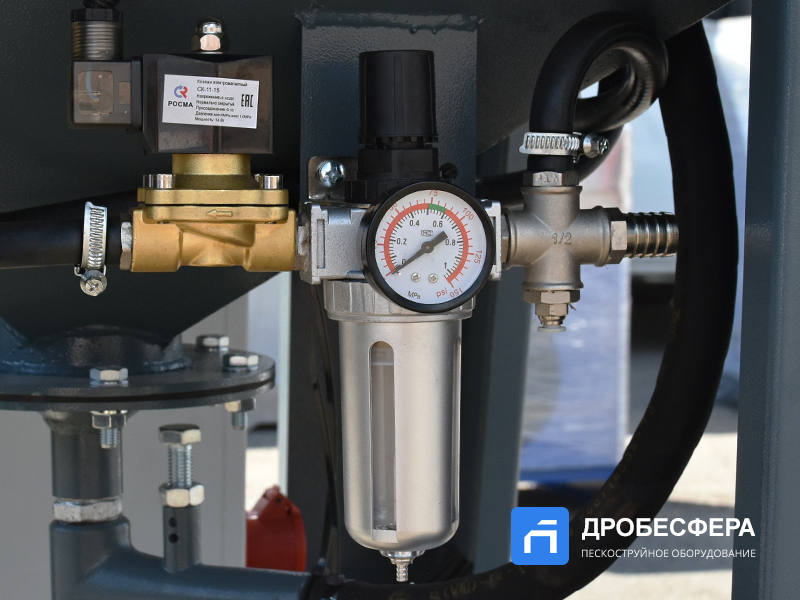 Пескоструйная камера NowAG A-80SF с фильтром