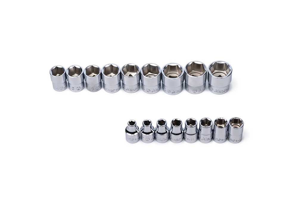 Набор головок 3/8" Hans в ложементе, TT-15F