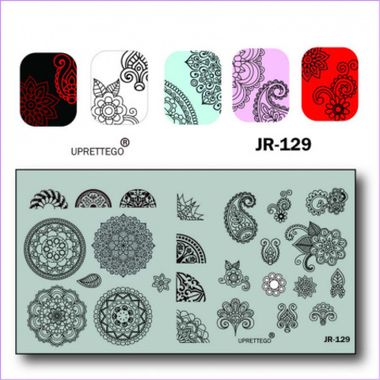 Пластина для стемпинга JR 129