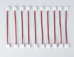 Ambrella Соединитель гибкий двухсторонний для светодиодной ленты 5050 12/24V (2 конт.) 150 мм GS7601 (10шт) LED Strip GS7601