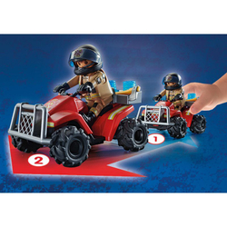 Playmobil - Fire Quad Speed Quad 71090