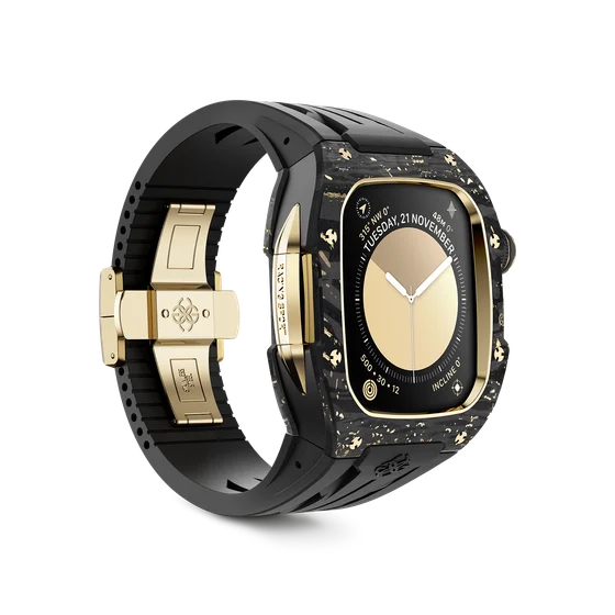 Корпус для Apple Watch RSCIII46 - Gold Carbon