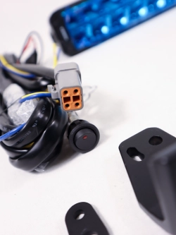 Балка AURORA ALO-P-D10-30-R14Y-AW 30″ 540W + ДХО белый/янтарный