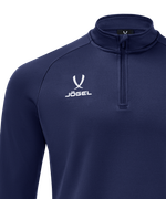 Джемпер тренировочный JÖGEL PREMIER PerFormDRY Training 1/4 Zip Fleece Top, темно-синий