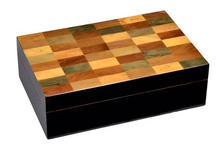 Хьюмидор Mastro de Paja на 20 сигар Инкрустация Экохорн