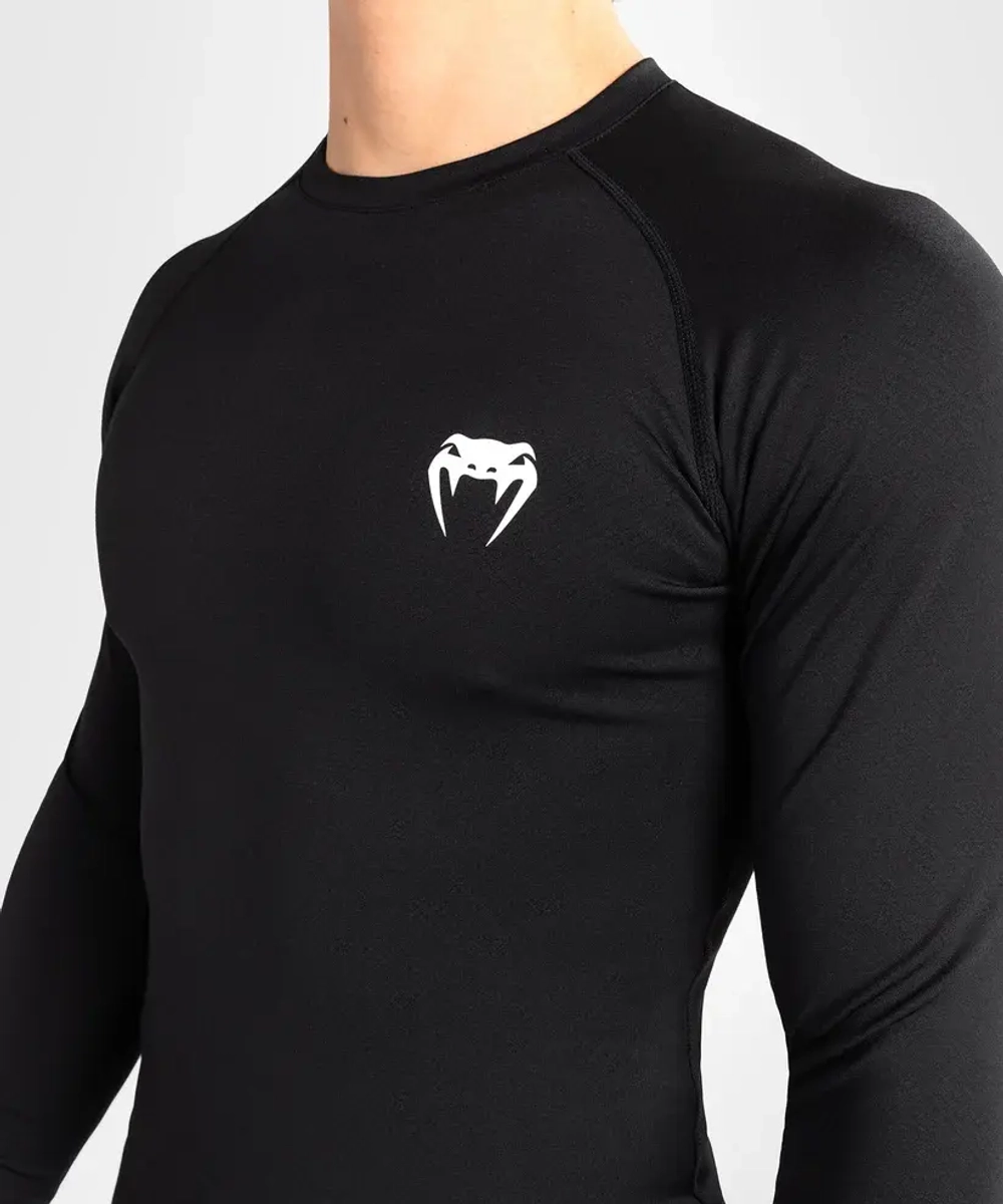 Рашгард Venum Contender LS Black/White