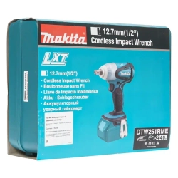 Makita DTW251RME аккумуляторный гайковерт (2 x 4 Ач, ЗУ)