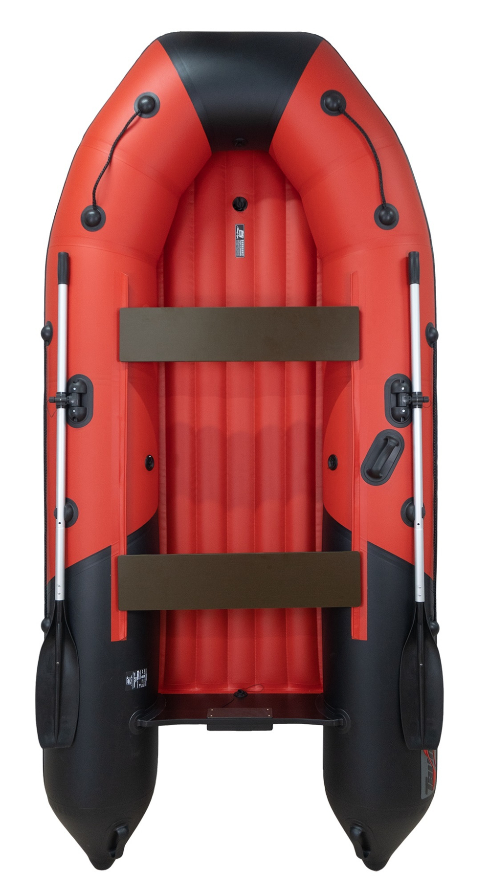 Лодка ПВХ Таймень NX 3200 НДНД красный/черный