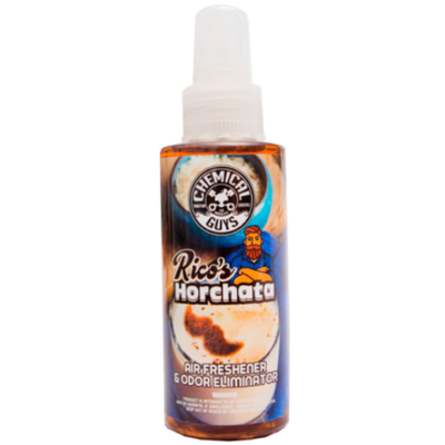 Chemical Guys "RICO'S HORCHAT" Освежитель воздуха "Сочетание мягкой ванили,миндаля,с корицей 118мл