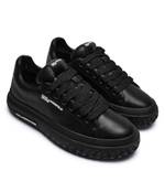 Кожаные кроссовки klj kup Karl Lagerfeld Jeans - черный(KLJ54820)