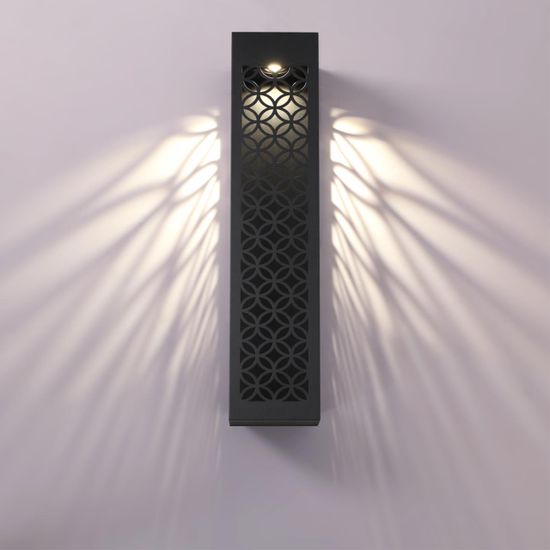 359287 STREET NT24 000 черный Светильник ландшафтный настенный IP20 LED 10W 4000K 100-277V NETZ