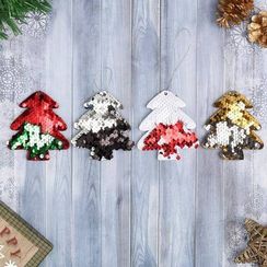 Мягкая подвеска Ёлочка 8,5*9,5 см., Зимнее Волшебство (4325458)