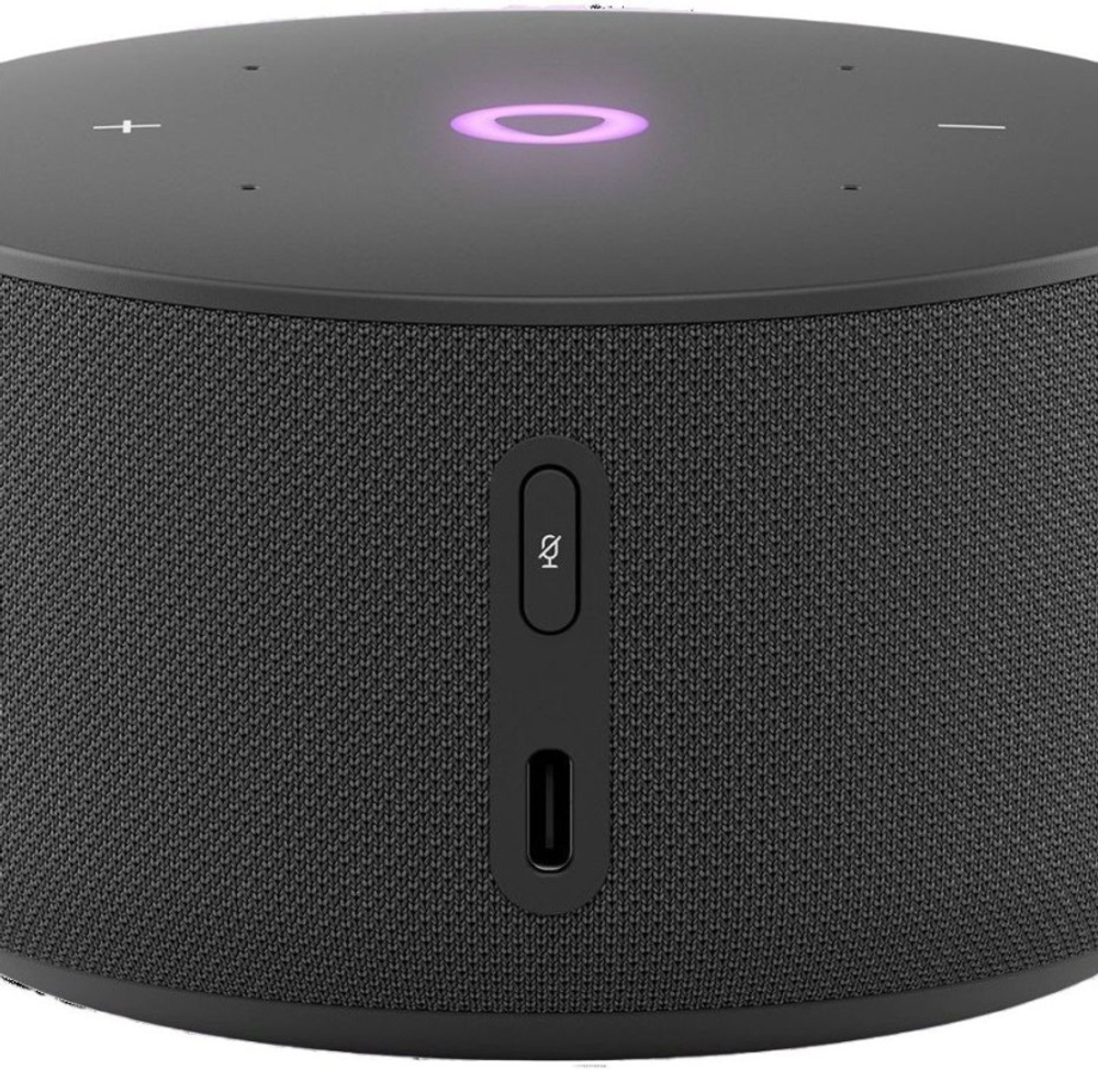 Умная колонка Яндекс.Станция Мини с Часами Черная YNDX-00027BLK