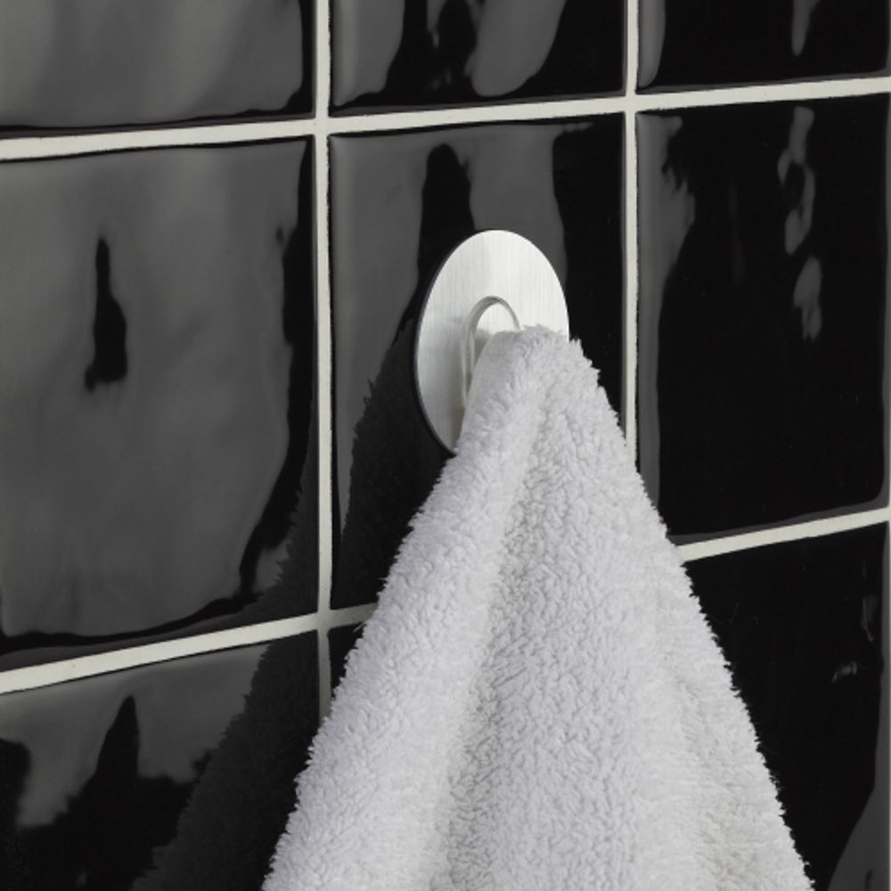 Крючки СИЛА SH5-R4S-24 на силиконовом креплении D5 см серебро 4 шт. нагрузка до 1 кг