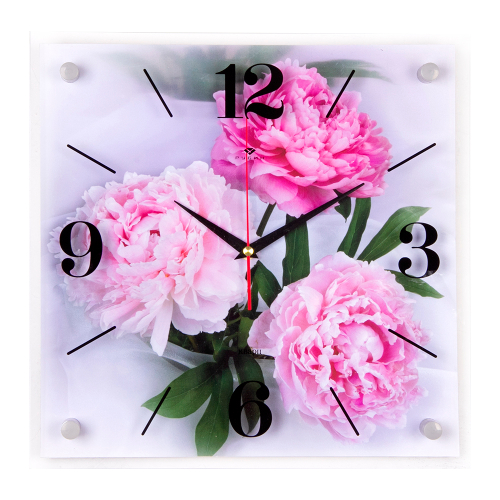 Часы настенные 3535-1149 "3 пиона"