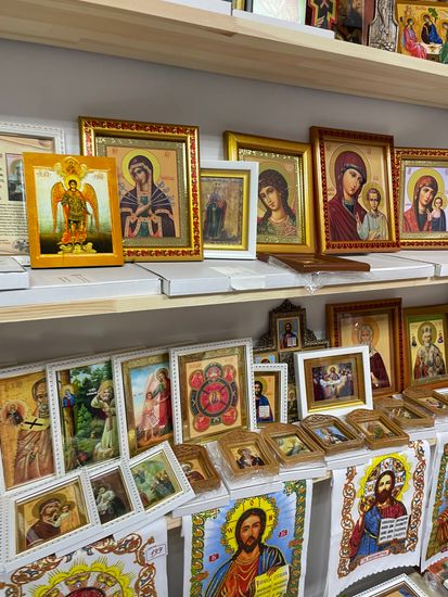 Православная лавка в Домовом Маркете