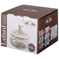 САХАРНИЦА LEFARD ЭМАЛИРОВАННАЯ, СЕРИЯ ROYAL GARDEN 850MЛ