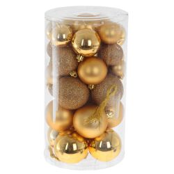 GAEM Набор из 40шт, Украшение новогоднее Шар "Сказочное великолепие", D 6 см, L14 W14 H26 см